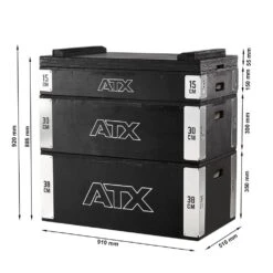 ATX® Jerk Block Set – Black -Fitness Equipment Store ATX Jerk Block Set UK 4
