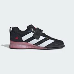 Adidas AdiPower III - Core Black / Cloud White / Pure Ruby
