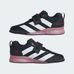 Adidas AdiPower III - Core Black / Cloud White / Pure Ruby -Fitness Equipment Store Adipower Weightlifting 3 Shoes Black IH8232 09 standard
