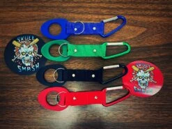 Skull Smash® Bottle Strap, With Carabiner