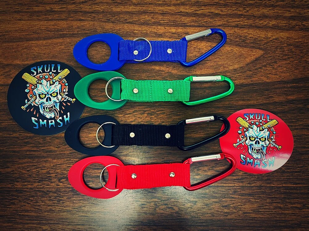 Skull Smash® Bottle Strap, With Carabiner 3 Skull Smash® Bottle Strap, With Carabiner