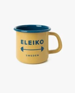 Eleiko Enamel Mug -Fitness Equipment Store Eleiko Enamel Mug Yellow