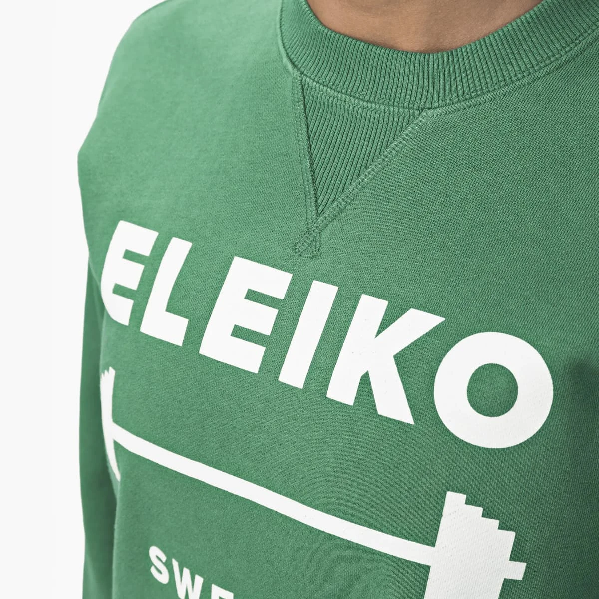 Eleiko Sweatshirt 1957 Collection - Green - Unisex 6 Eleiko Sweatshirt 1957 Collection - Green - Unisex - Image 4