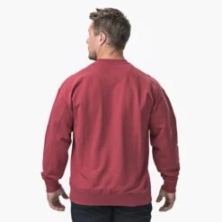 Eleiko Sweatshirt 1957 Collection - Red - Unisex 9 Eleiko Sweatshirt 1957 Collection - Red - Unisex -Fitness Equipment Store Eleiko Sweatshirt 1957 Collection Red 3