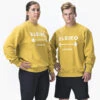 Eleiko Sweatshirt 1957 Collection - Yellow - Unisex -Fitness Equipment Store Eleiko Sweatshirt 1957 Collection Yellow