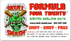 Skull Smash® Formula Four Twenty ™ Gym Smelling Salts -Fitness Equipment Store Formula420b