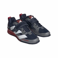 Adidas AdiPower III - Navy Red -Fitness Equipment Store HQ3527 6 FOOTWEAR Photography FrontLateralTopView transparent