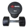Solid Rubber Dumbbell Set -Fitness Equipment Store Iron Bull 4 22