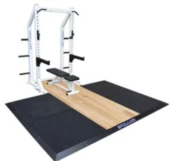 PULLUM PRO-R HALF RACK -Fitness Equipment Store Jessica Ennis Half Rack Platform OAK
