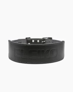 Eleiko Weightlifting Leather Belt - Black Or Brown