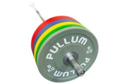 Pullum Branded Coloured Competition Weightlifting Disc Set