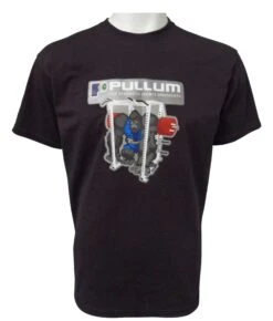 Pullum T-Shirt With Grey Logo