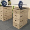 Pullum Wooden Jerk Box/Jerk Block -Fitness Equipment Store Pullum jerk boxes
