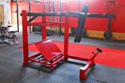 Pullum Pro-D Pendulum Squat 24 Pullum Pro-D Pendulum Squat -Fitness Equipment Store Red Pendulum Squat Machine UK