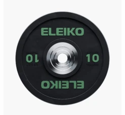 ELEIKO Sports Training Discs - Black -Fitness Equipment Store STBlack10kg