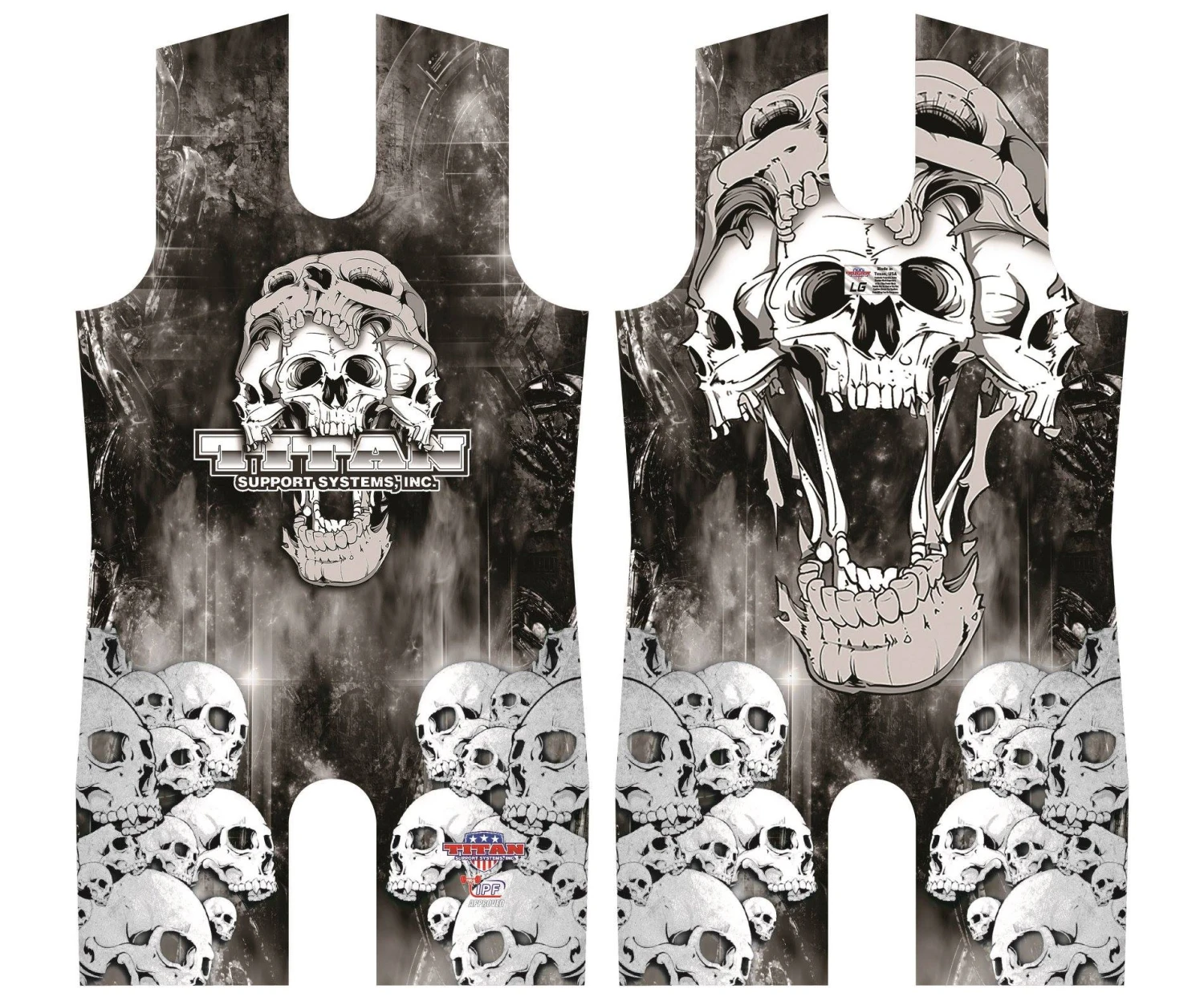 Titan Triumph Sublimated Singlet - IPF Approved (in Stock) 3 Titan Triumph Sublimated Singlet - IPF Approved (in Stock)