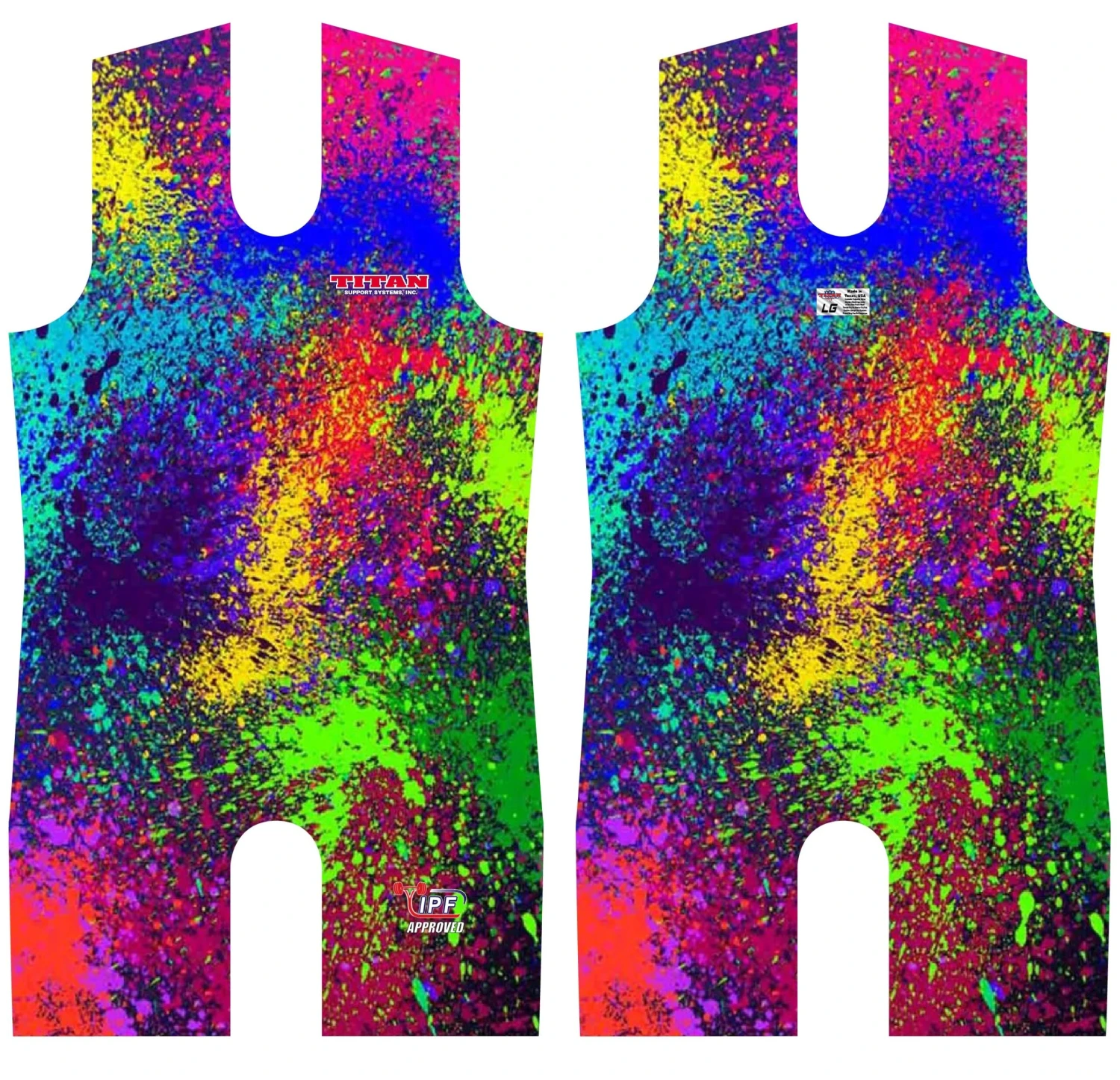 Titan Triumph Sublimated Singlet - IPF Approved (in Stock) 5 Titan Triumph Sublimated Singlet - IPF Approved (in Stock) - Image 3