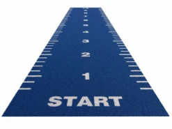 Gym Turf - Sled Track With Markings -Fitness Equipment Store SprintTrackwithMarkingsSP BLUE