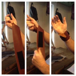 Wahlander - Leather Wrist Wraps -Fitness Equipment Store Wahlanders Leather Wrist Wraps 3