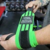 Lifting Large - Parallel Breaker Wrist Wraps - Green -Fitness Equipment Store greenparallelwrist thumbnail